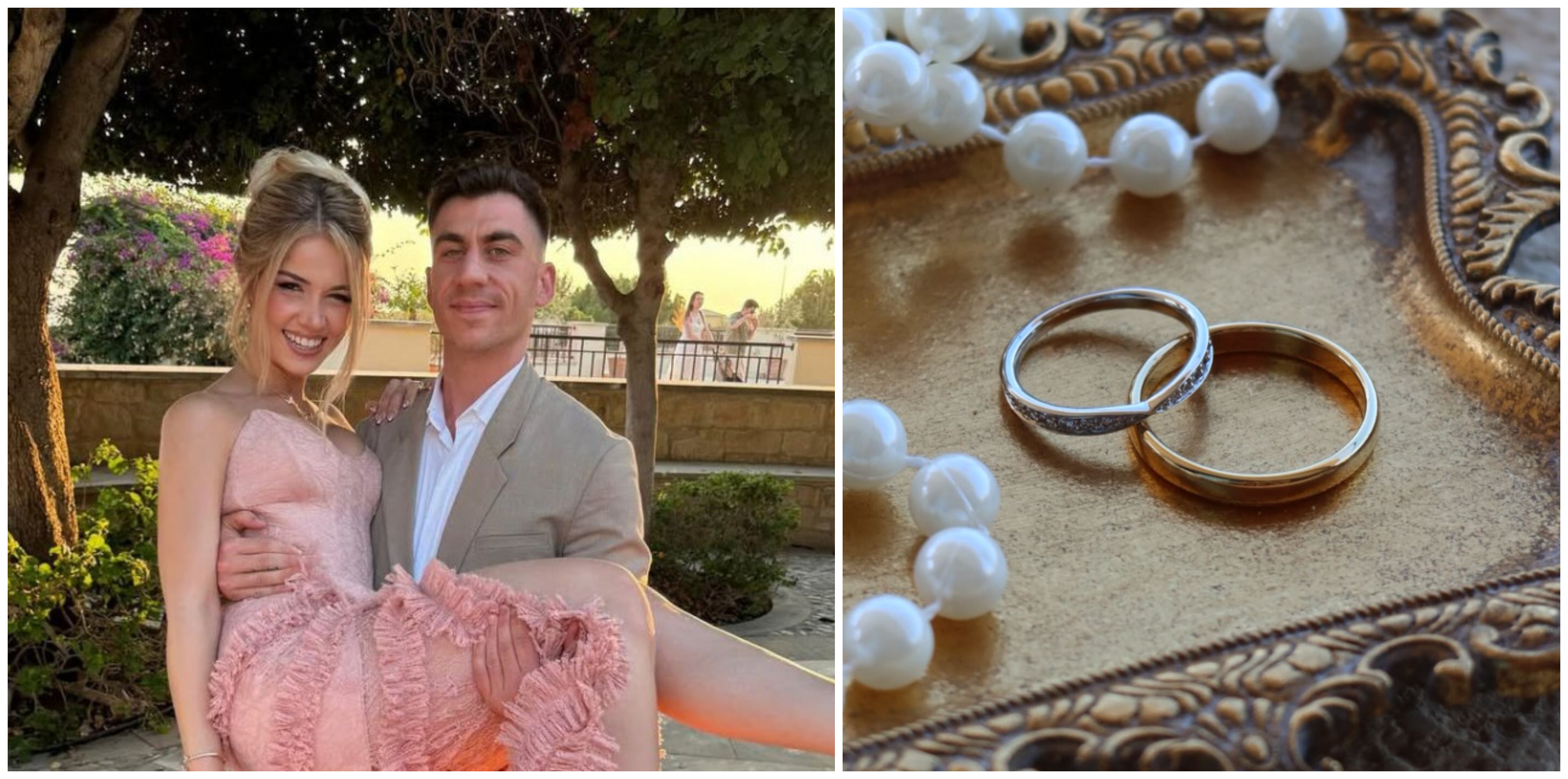 Φειδίας Παναγιώτου & Στυλιάνα Αβερκίου: Η “πρόβα φιλιού” λίγο πριν το μυστήριο (ΒΙΝΤΕΟ)