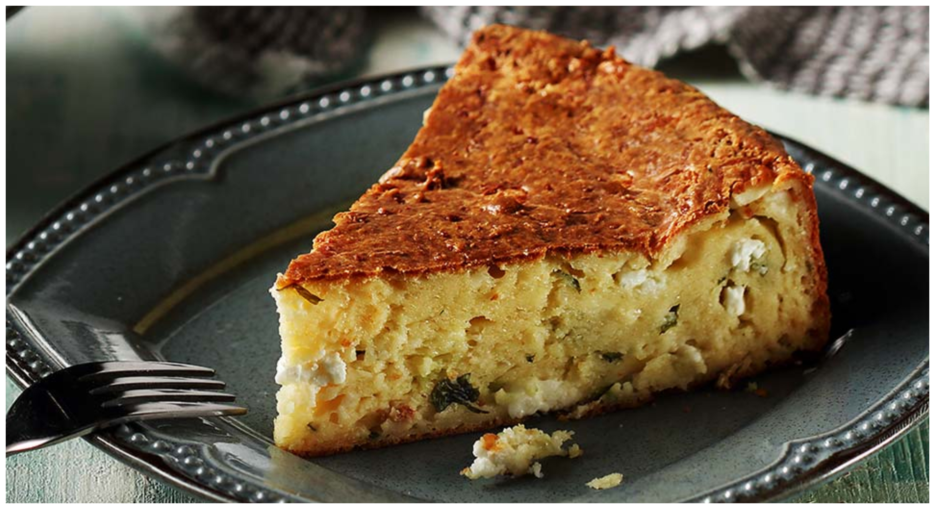 Εύκολη συνταγή για πρωτεϊνούχα τυρόπιτα χωρίς φύλλο