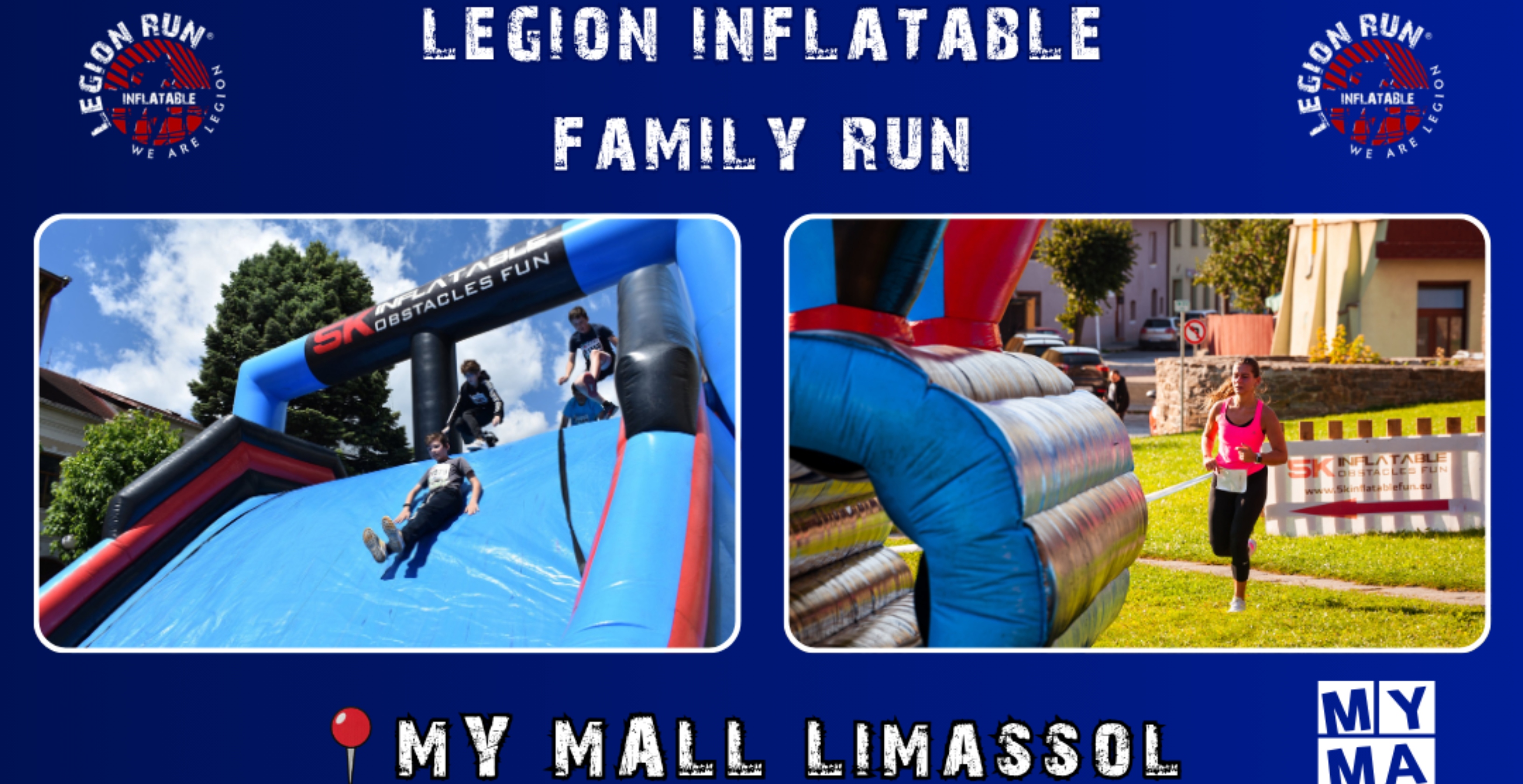 Το Legion Family Run έρχεται για πρώτη φορά στο MyMall Limassol
