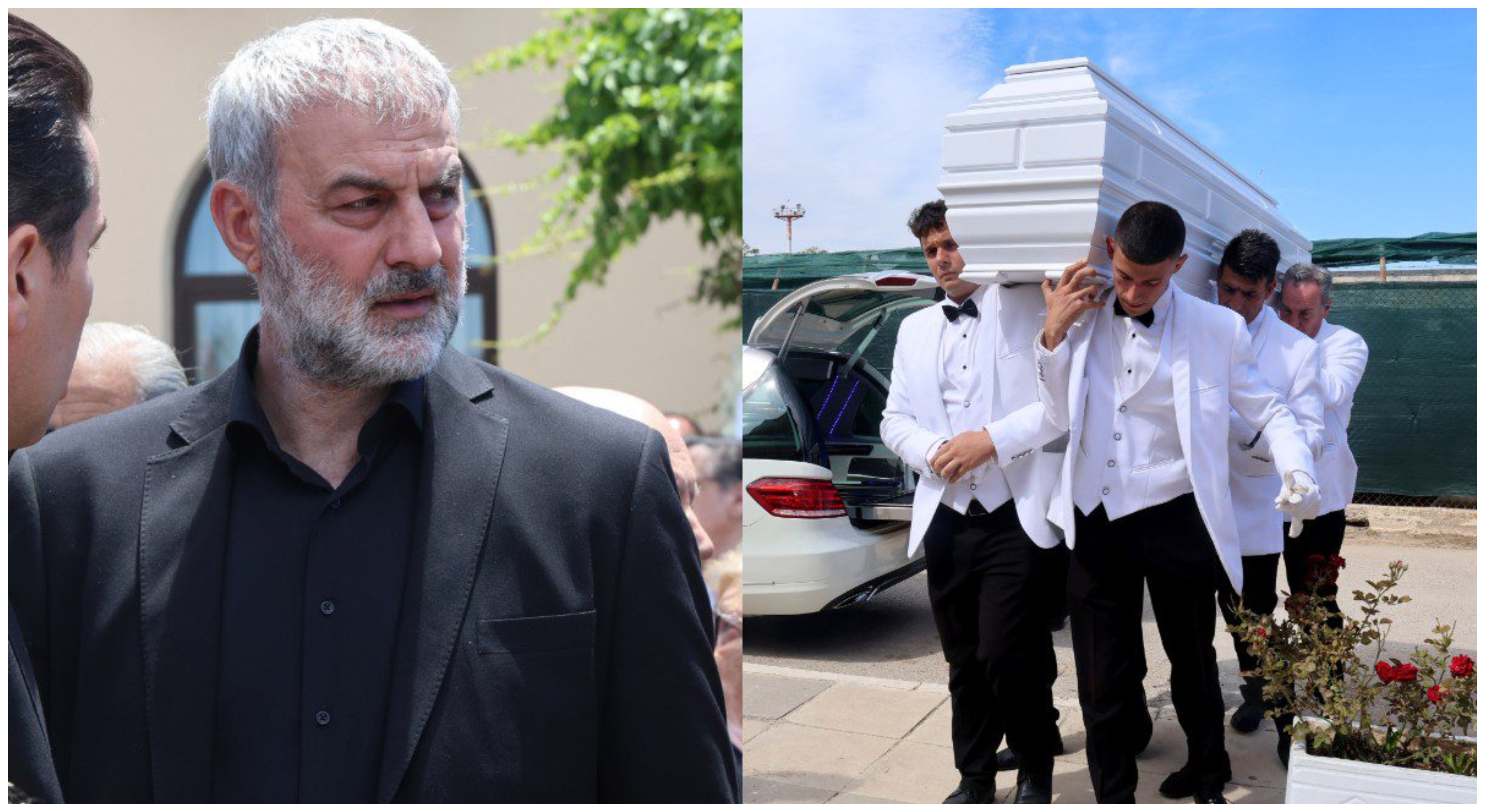 «Λύγισαν» όλοι – Η συγκινητική κίνηση του Τραϊανού Δέλλα μετά την ταφή της Μαστροκώστα