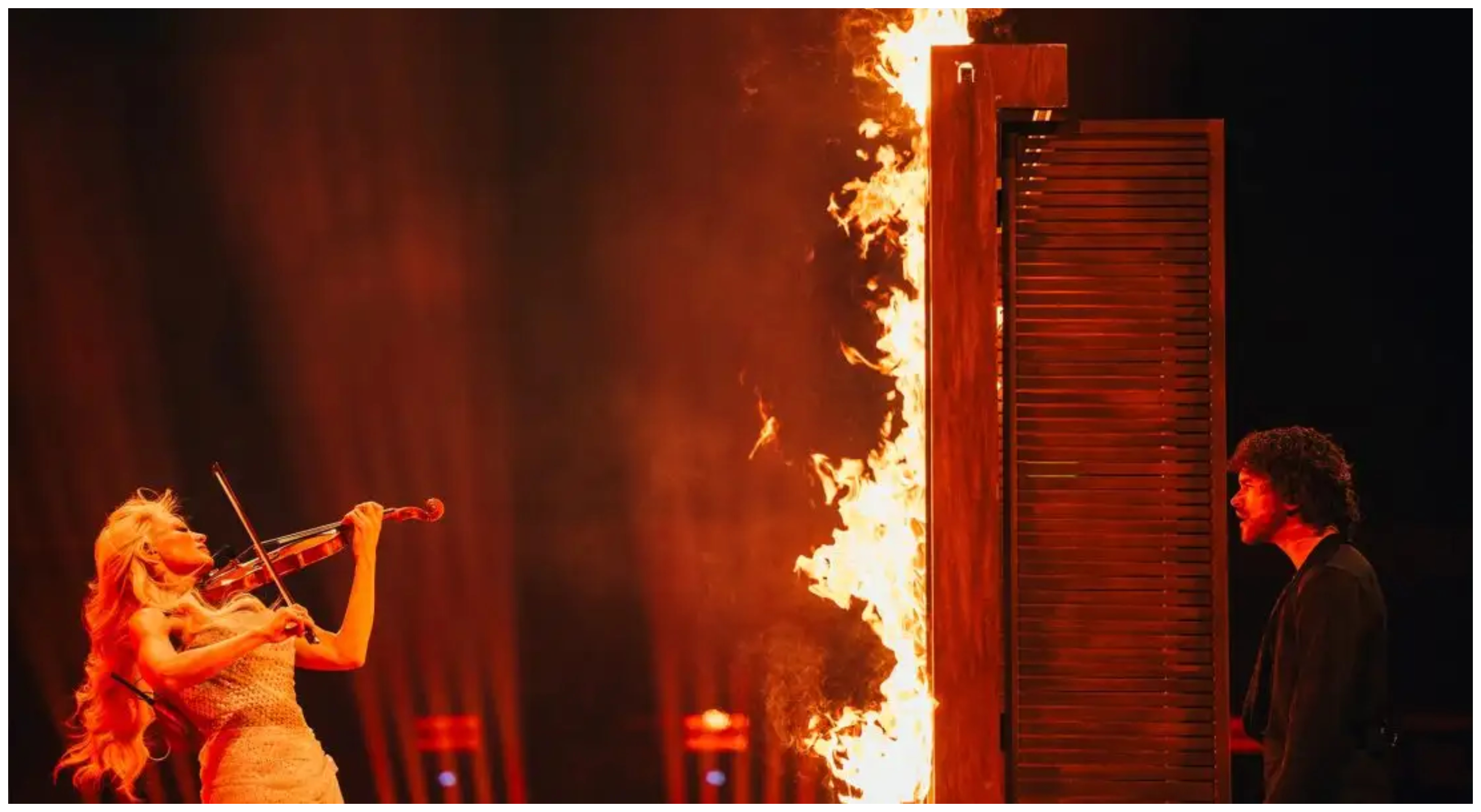 Eurovision 2026: Εντυπωσίασε η Φινλανδία – Με φωτιές και μια σπασμένη χορδή στο βιολί το μεγάλο φαβορί