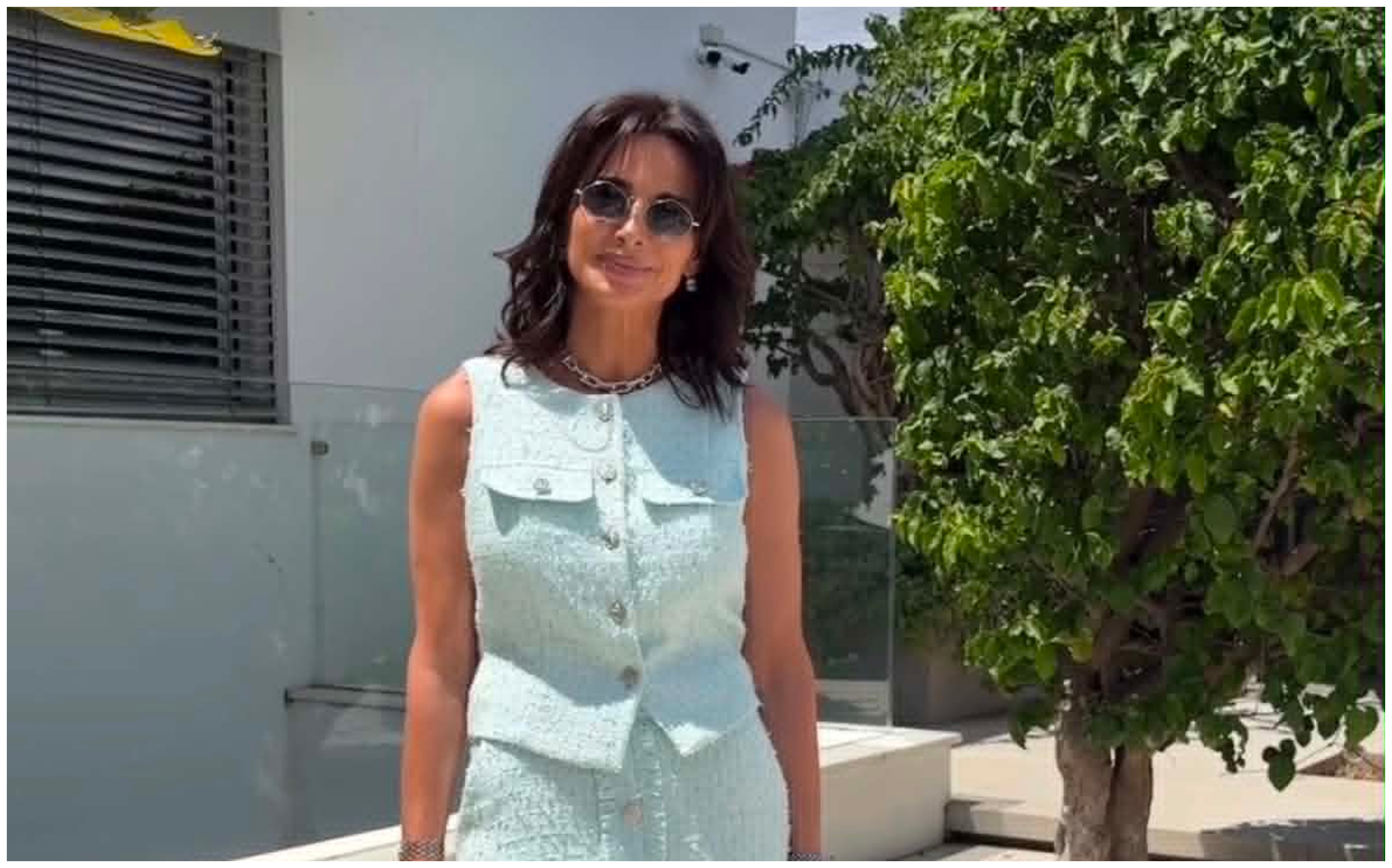 Ramona Filip: «Έκλεψε» τις εντυπώσεις με total blue outfit – Είναι αναμφίβολα το χρώμα της σεζόν (ΦΩΤΟ)