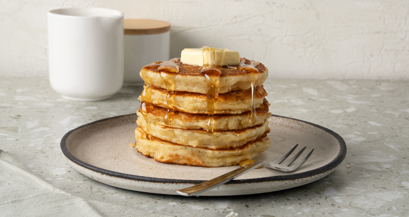 Συνταγή για σούπερ θρεπτικά pancakes με 2 υλικά