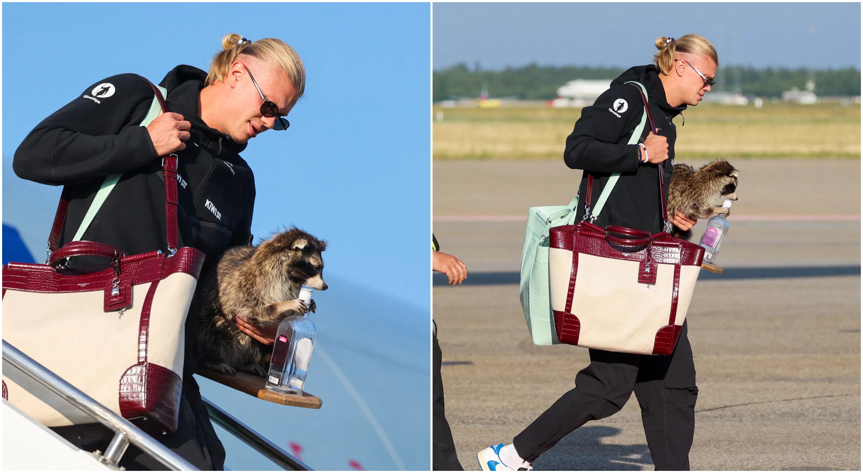 Erling Haaland: Η Dolce & Gabbana τσάντα που έκλεψε τα βλέμματα στο airport look του