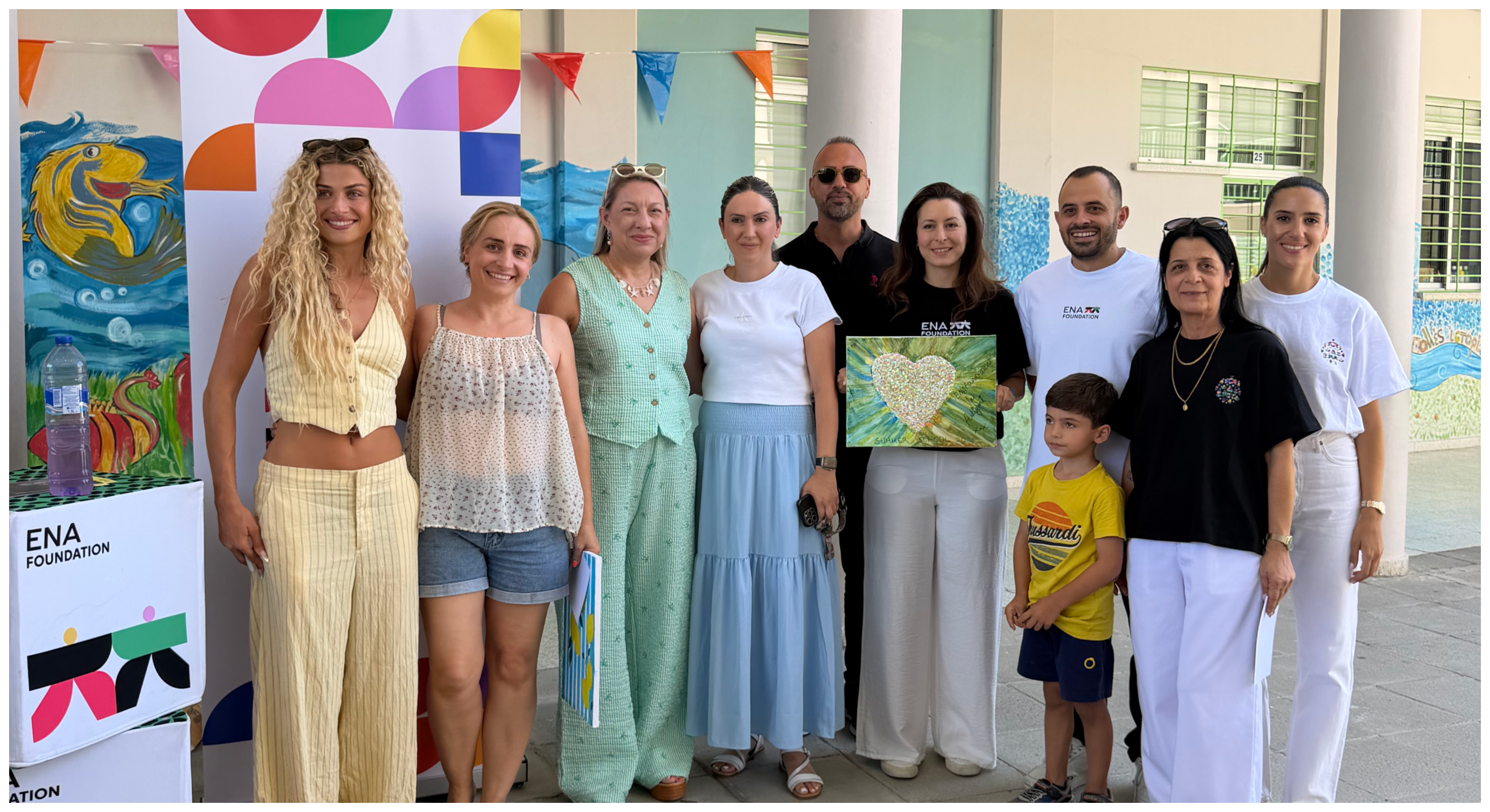 Το ENA Foundation με την Αντιγόνη επισκέφθηκαν το Κέντρο Παιδιών με Αυτισμό στη Λεμεσό