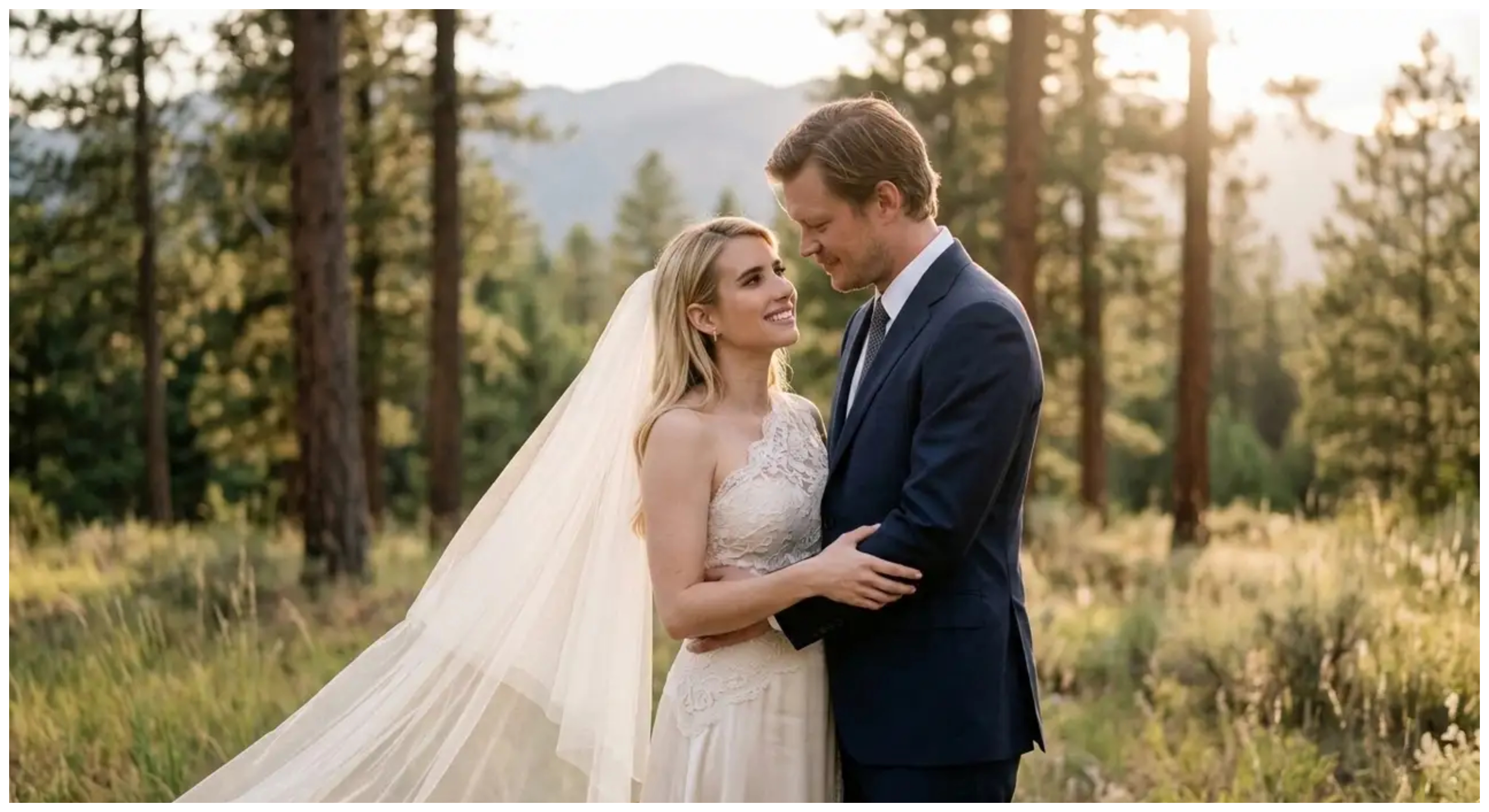Emma Roberts: Ο παραμυθένιος γάμος δίπλα στη θάλασσα – Το νυφικό που «έκλεψε» τις εντυπώσεις