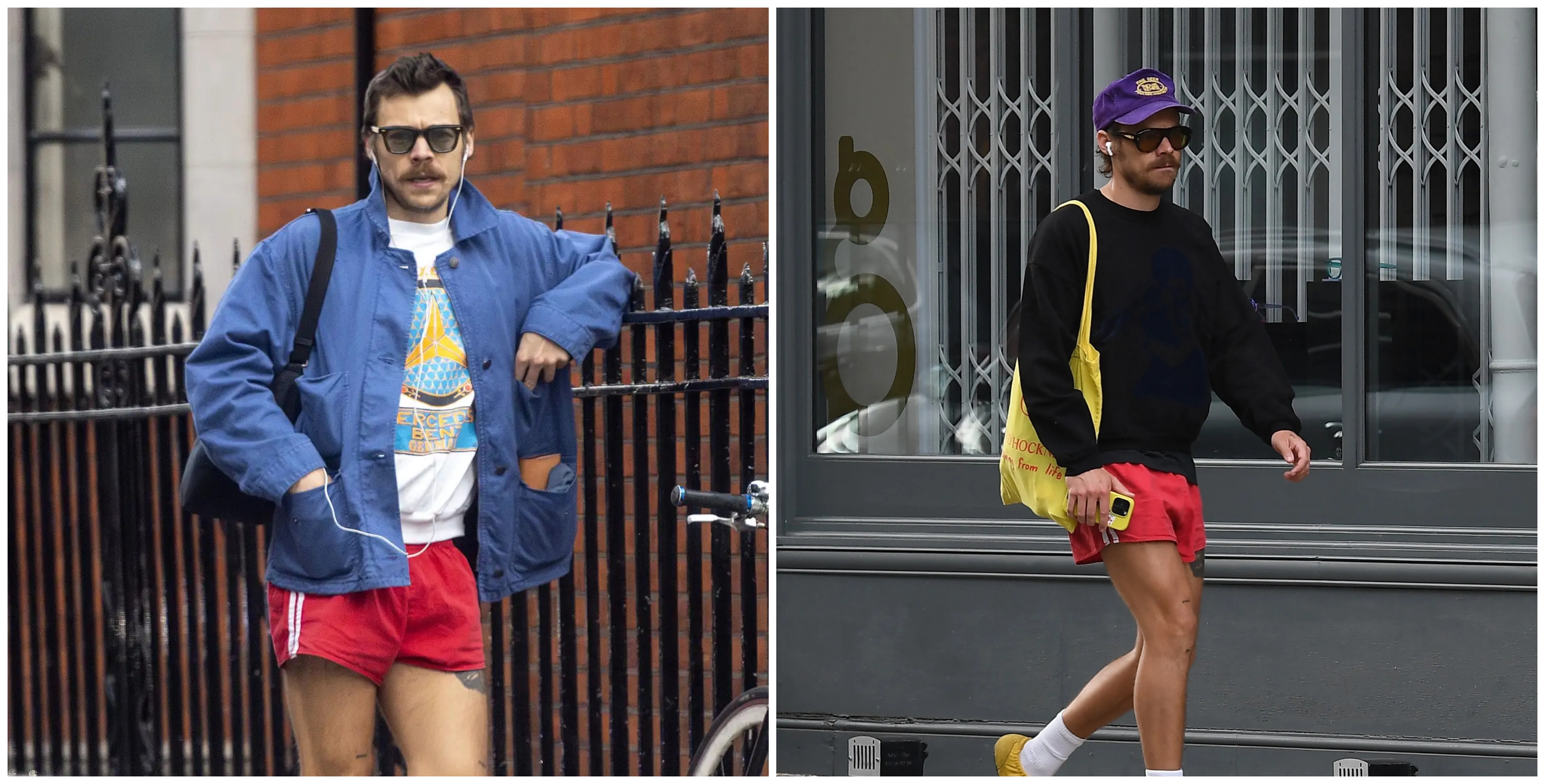Ο Harry Styles αποδεικνύει ότι τα σορτσάκια είναι το απόλυτο trend του καλοκαιριού
