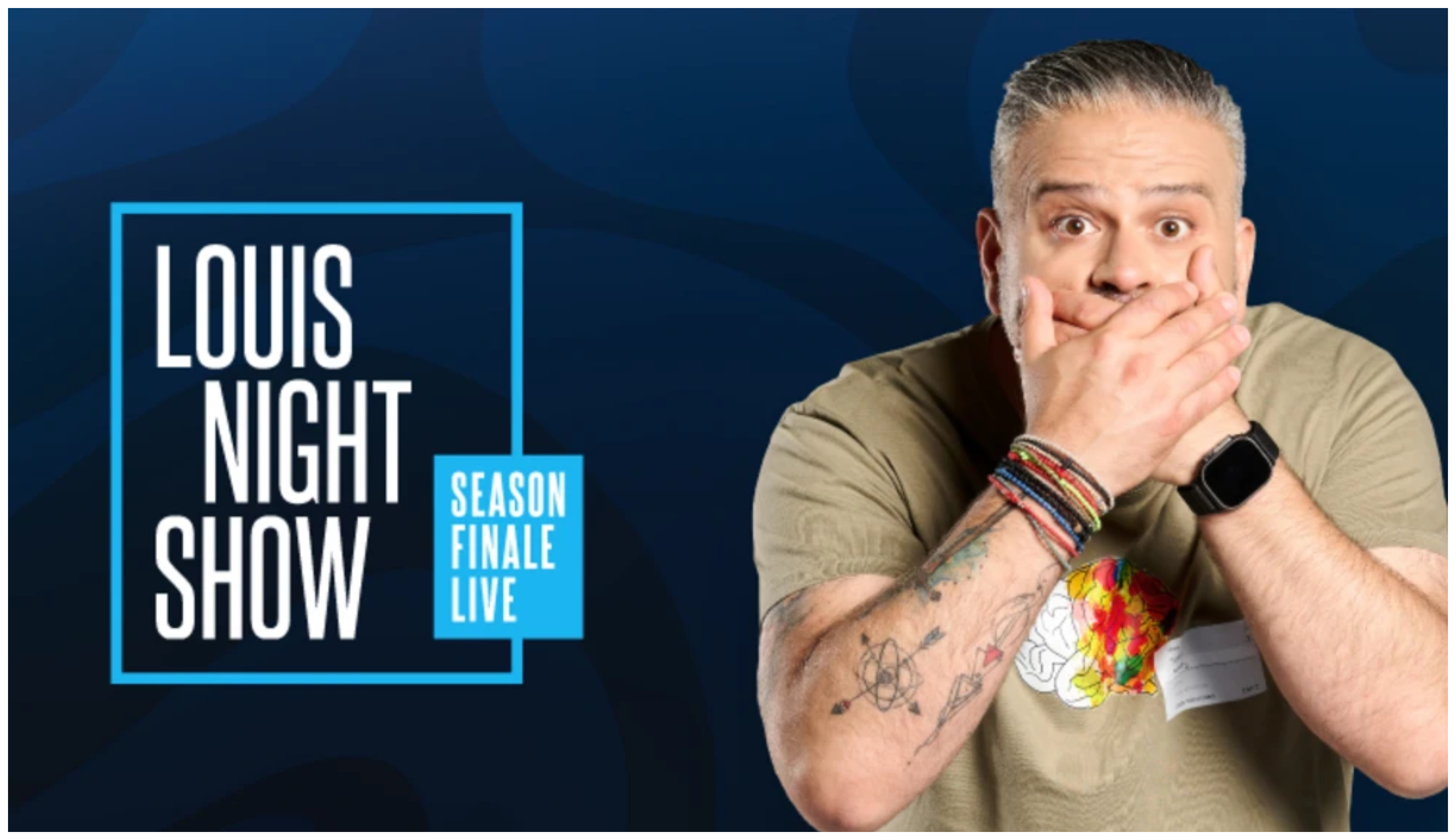 Louis Night Show: Δείτε LIVE τη μετάδοση και στη νοηματική γλώσσα