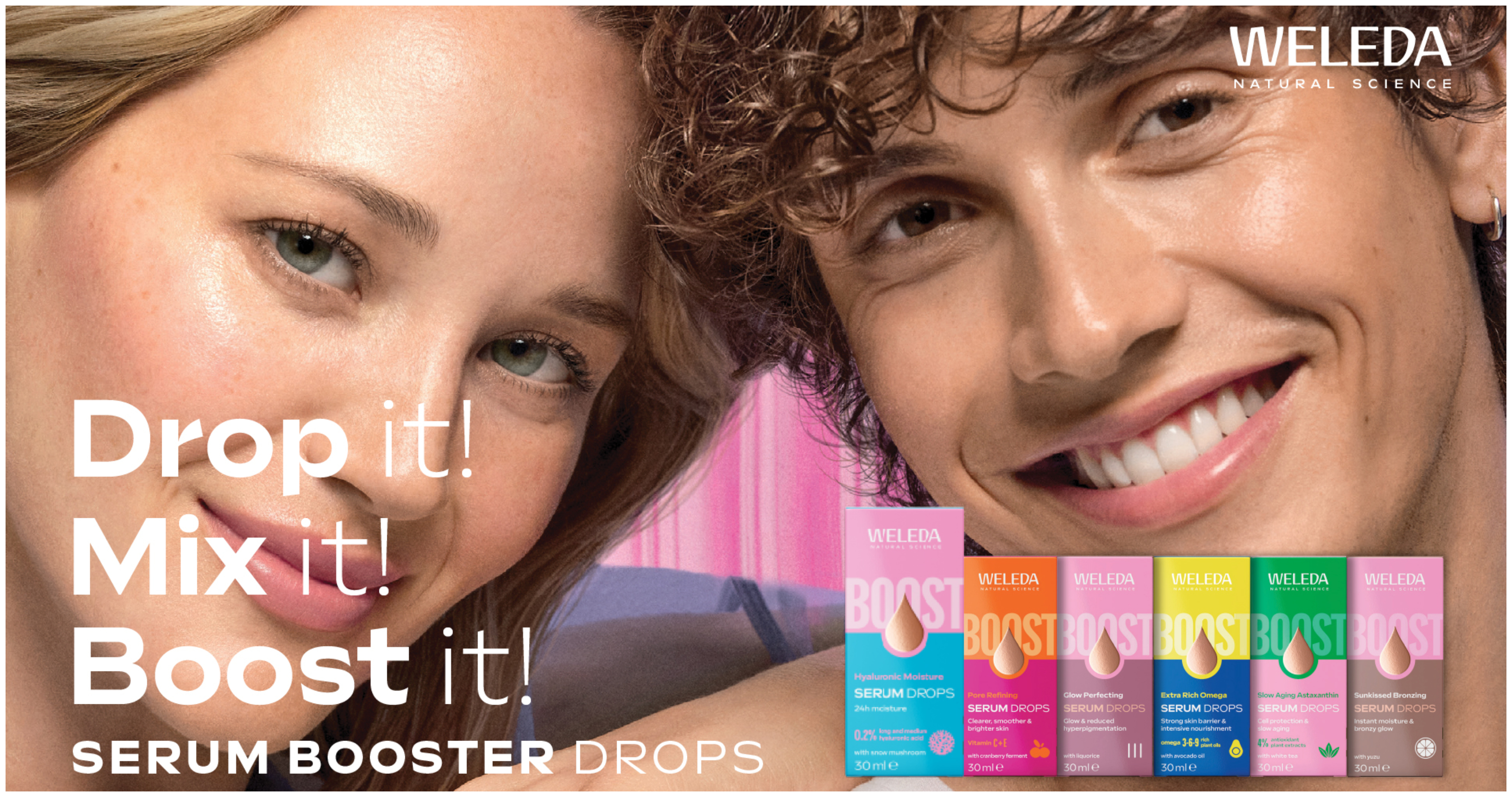 Weleda Booster Drops: Το skincare γίνεται πιο έξυπνο, πιο φυσικό, πιο… δικό σου!