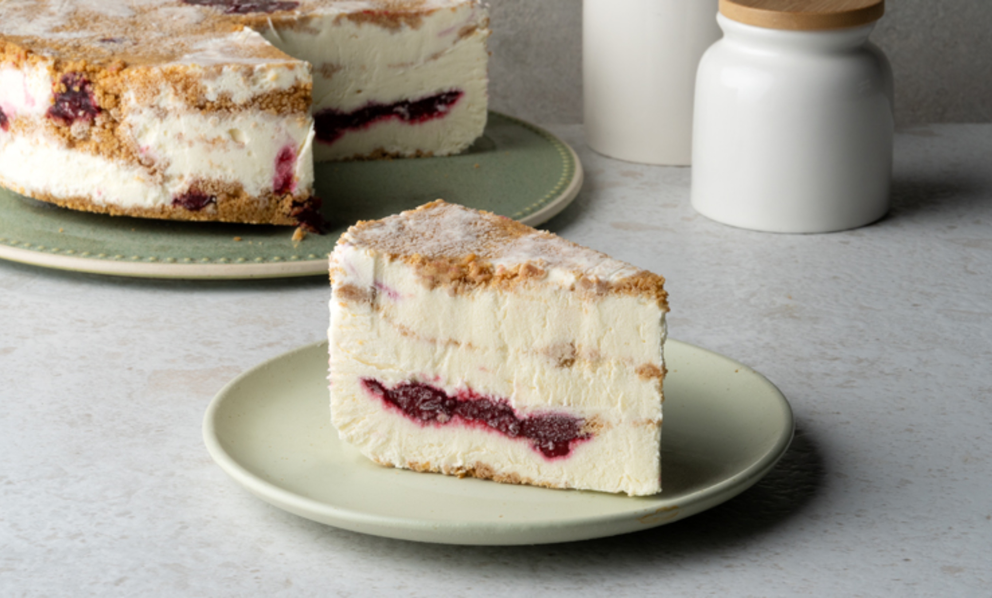 Συνταγή για το πιο νόστιμο παγωτό cheesecake με κεράσι