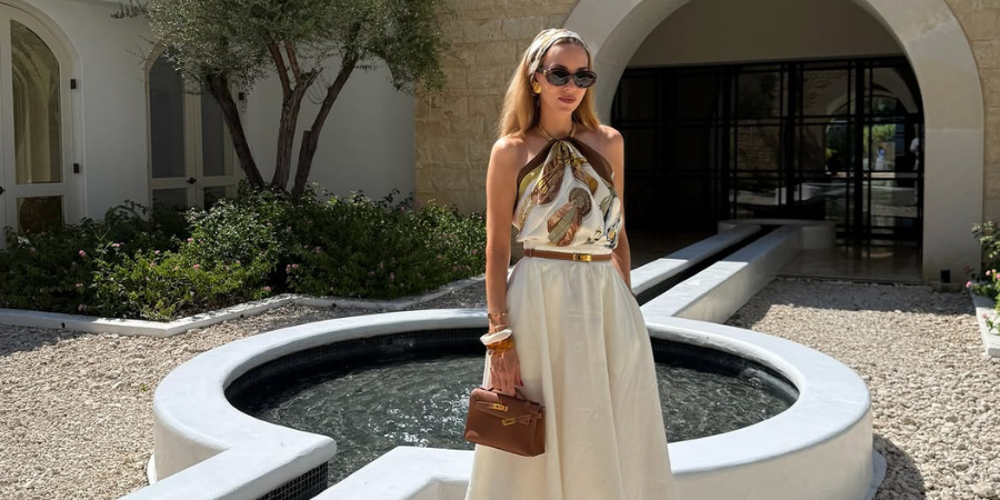 Στην Κύπρο για διακοπές η γνωστή fashion blogger Alexandra Lapp