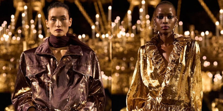 Saint Laurent SS27: Όλα έγιναν χρυσά με το «Midas touch» του Anthony Vaccarello – Μήπως αποχαιρέτησε τον οίκο;