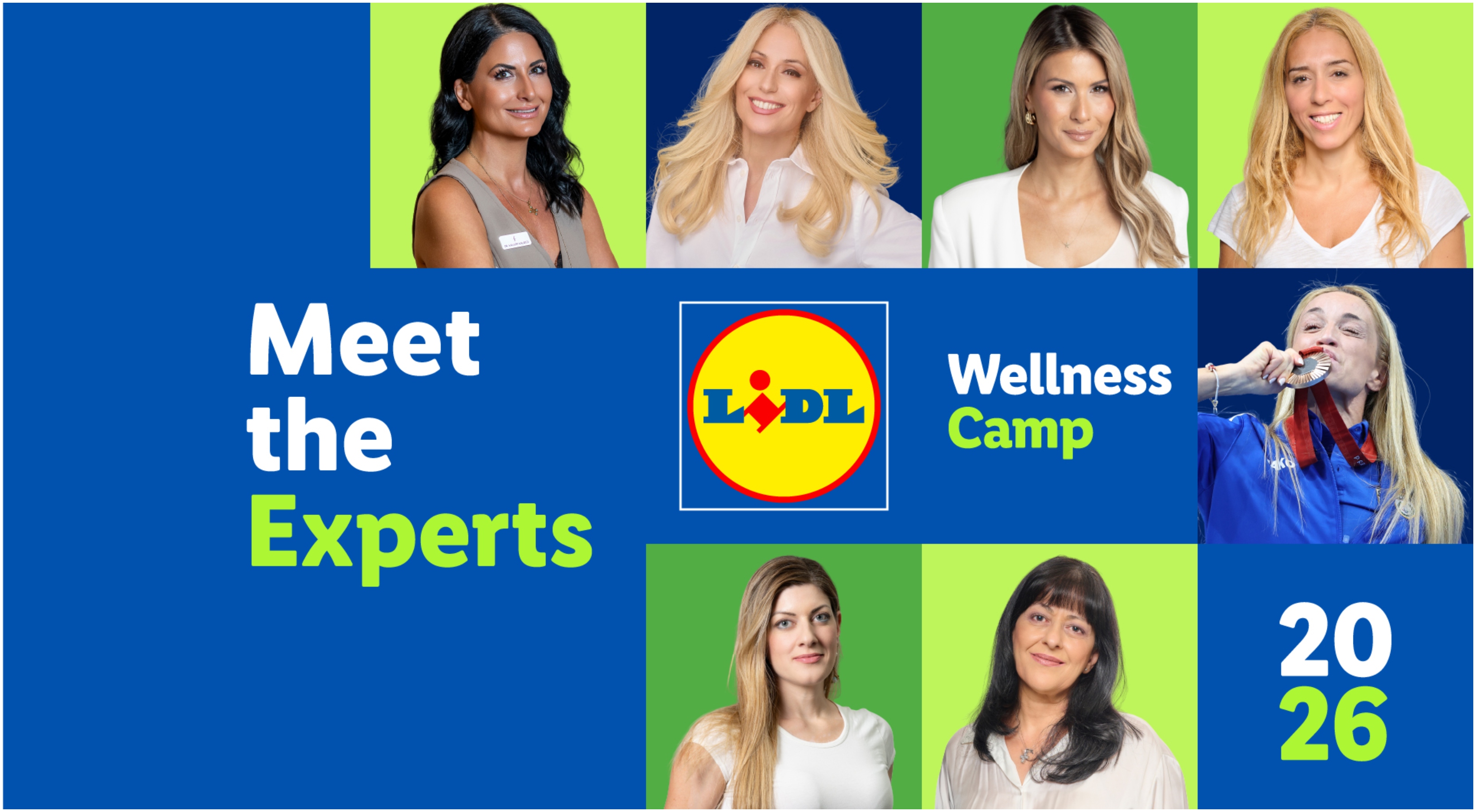 Lidl Wellness Camp 2026: Γνωρίζουμε τους ανθρώπους που φέρνουν τη γνώση της ευεξίας στη σκηνή