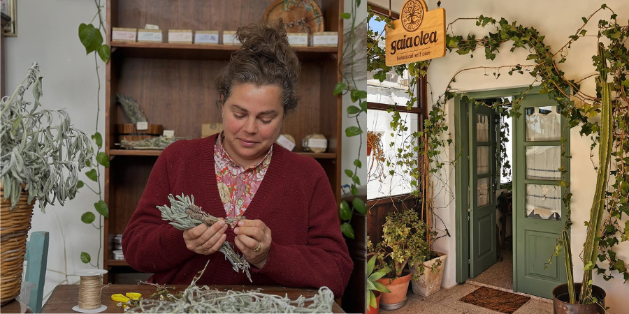 H Κύπρια πίσω από το Gaia Olea, το brand φυσικών καλλυντικών που δημιουργήθηκε στην Καλαβασό