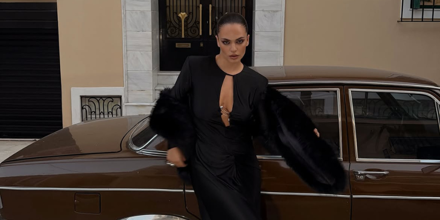 Date night alert! Η Μαρίτα Καθιτζιώτη φόρεσε το μαύρο φόρεμα που όλες θέλουμε