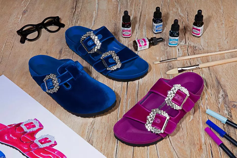 Manolo Blahnik: Συνεργάζεται με την Birkenstock και δημιουργούν την πιο glamorous συλλογή