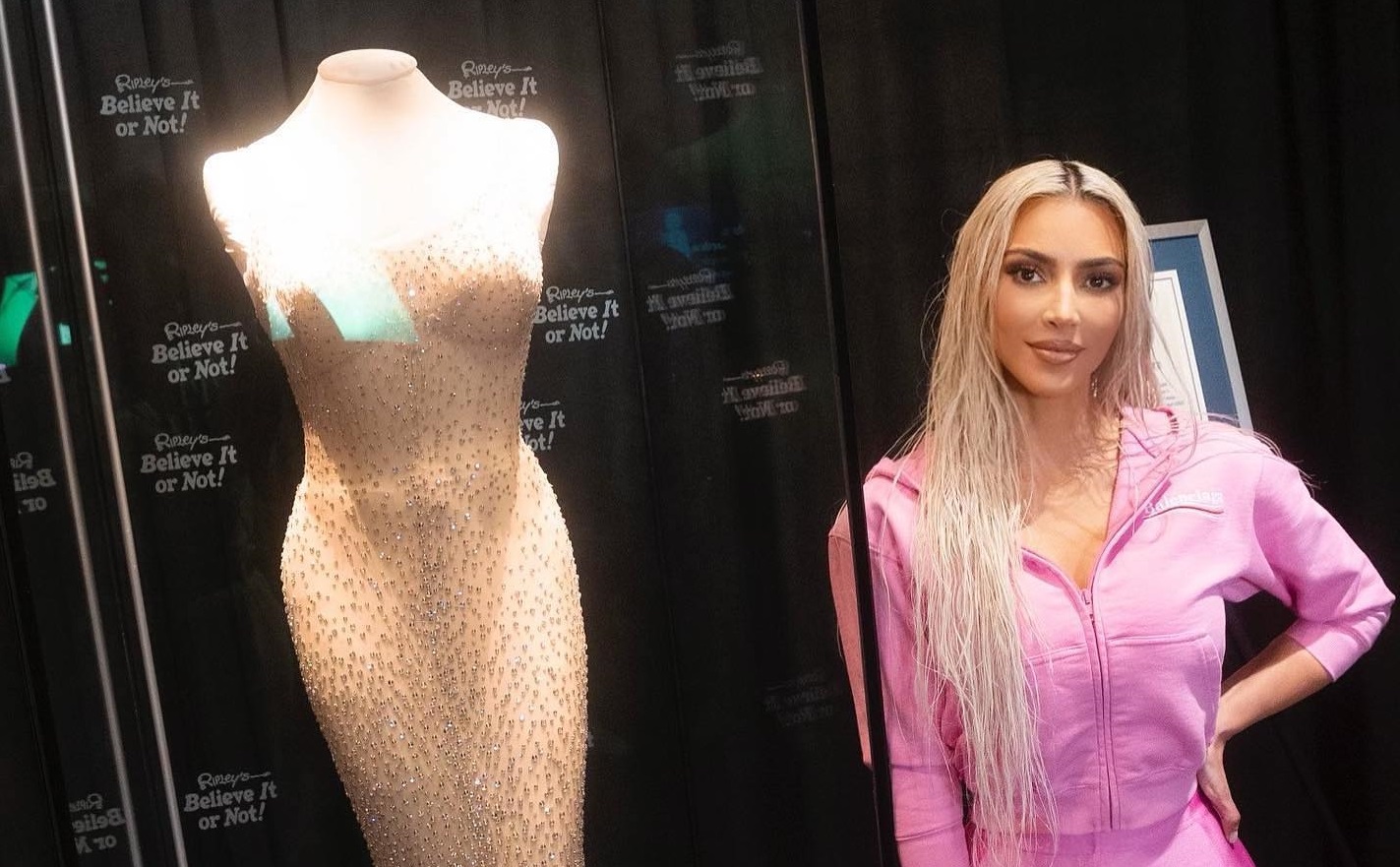 Kim Kardashian: Το Ripley's ξεκαθαρίζει ότι δεν κατέστρεψε το φόρεμα της Marilyn Monroe