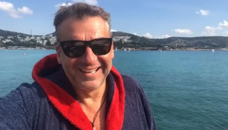Γιώργος Λιάγκας: Για απογευματινό μπάνιο στη θάλασσα