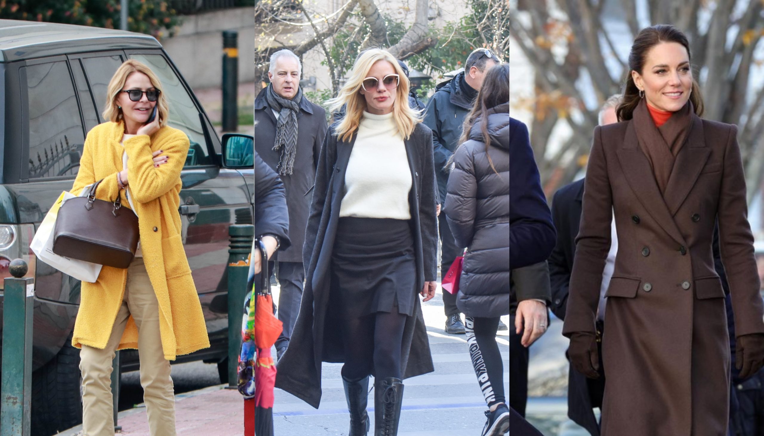12 celebrities μας δίνουν ιδέες για τα πιο στυλάτα παλτό για τον φετινό χειμώνα