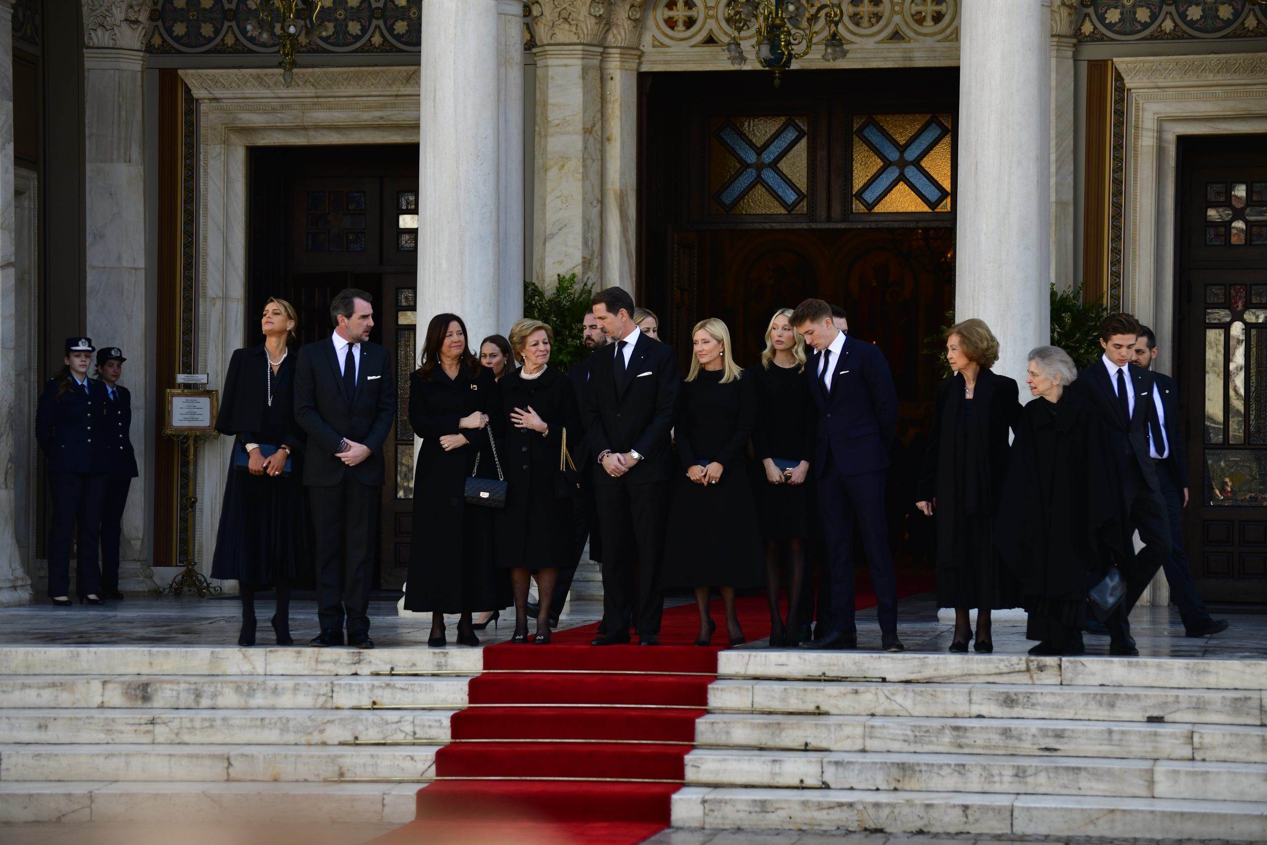 Άννα Μαρία, Μαρί Σαντάλ και Τατιάνα Μπλάτνικ: Το κοινό στοιχείο στο look τους στο μνημόσυνο