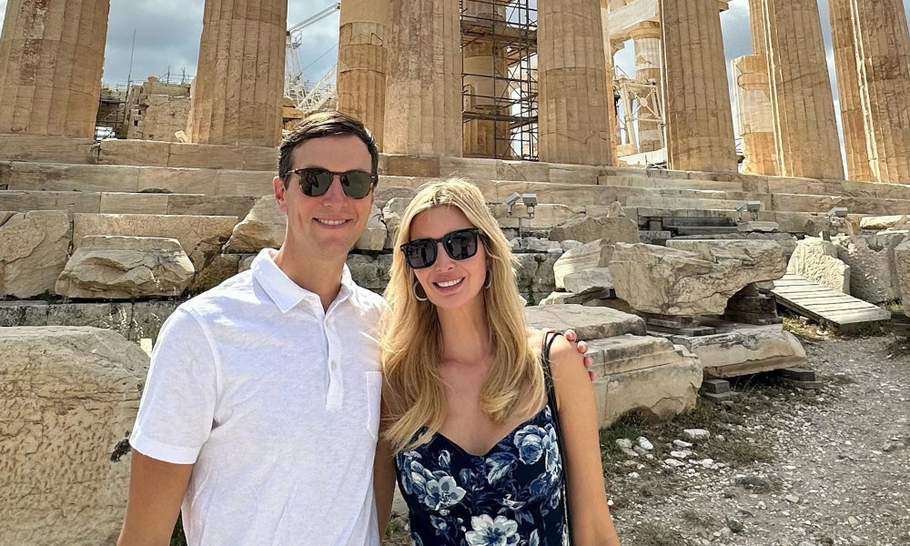 Η Ιβάνκα Τραμπ κάνει διακοπές στην Ελλάδα