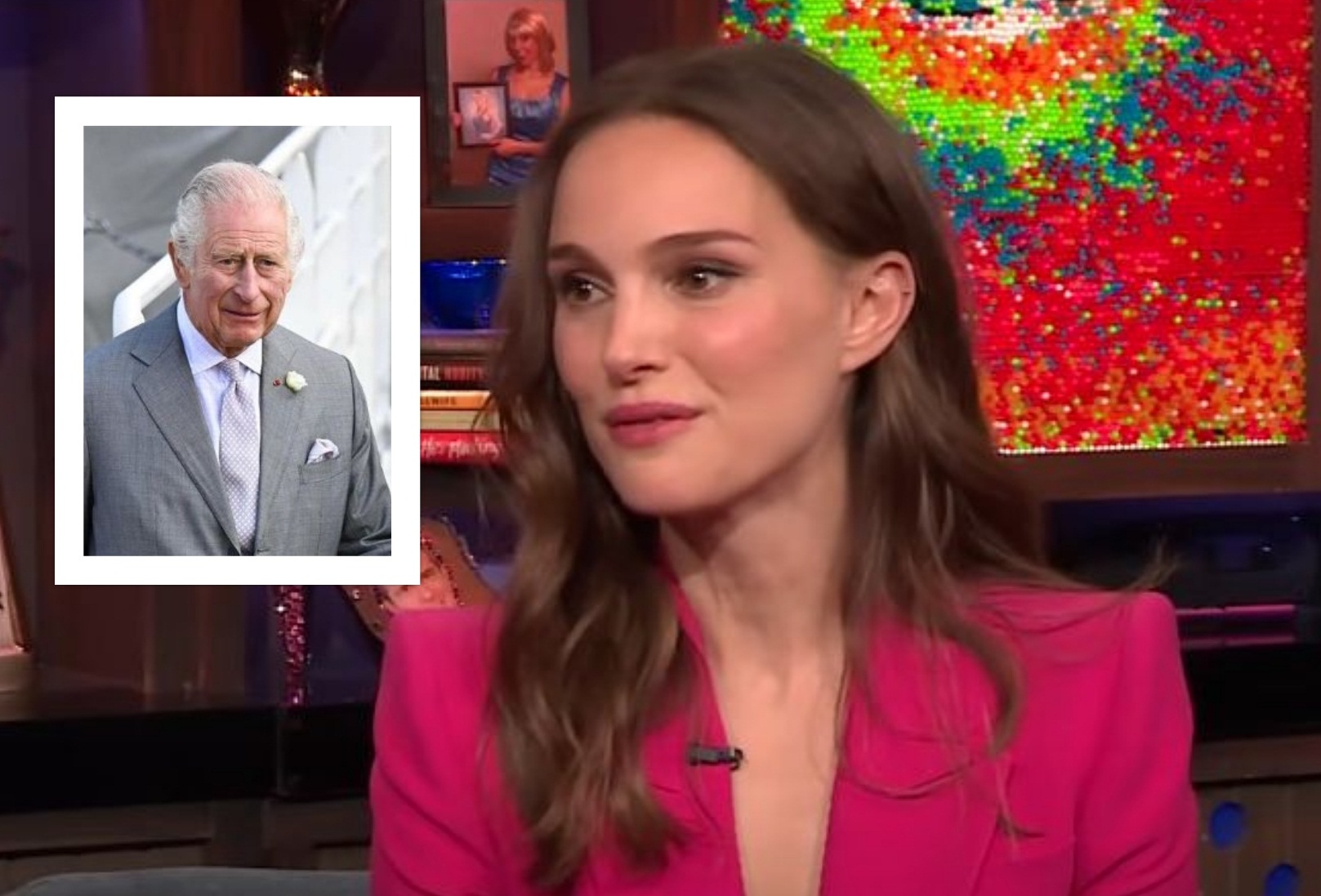 Η αμήχανη στιγμή της Natalie Portman με τον Κάρολο